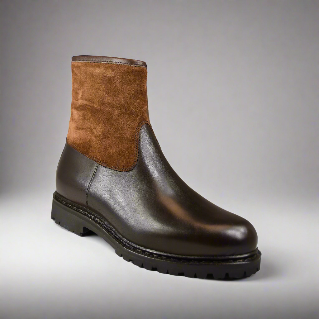 Cortina Dark Brown Calf Suede (4,5E) John Brommel's