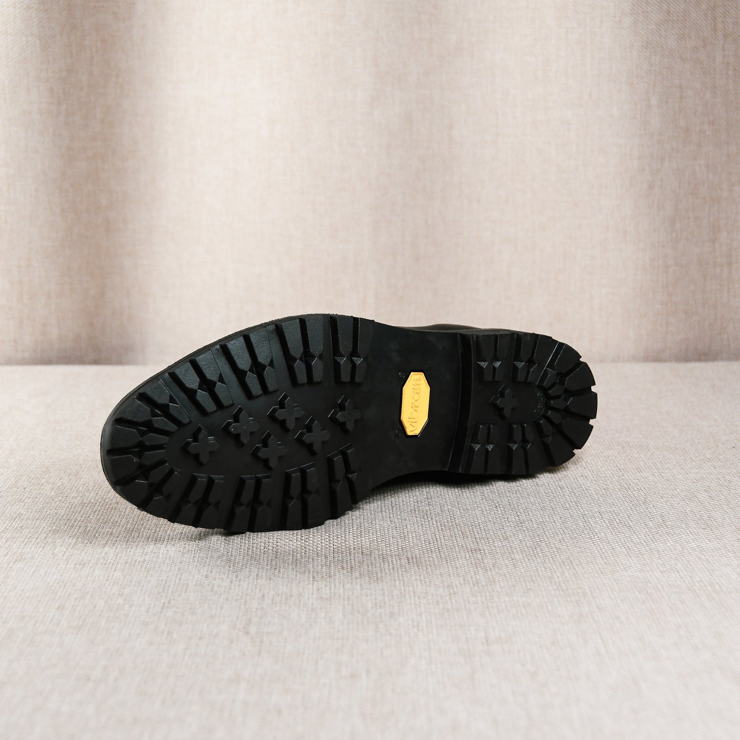 Snowdon Black Waterproof Side 'Vibram' Crockett & Jones