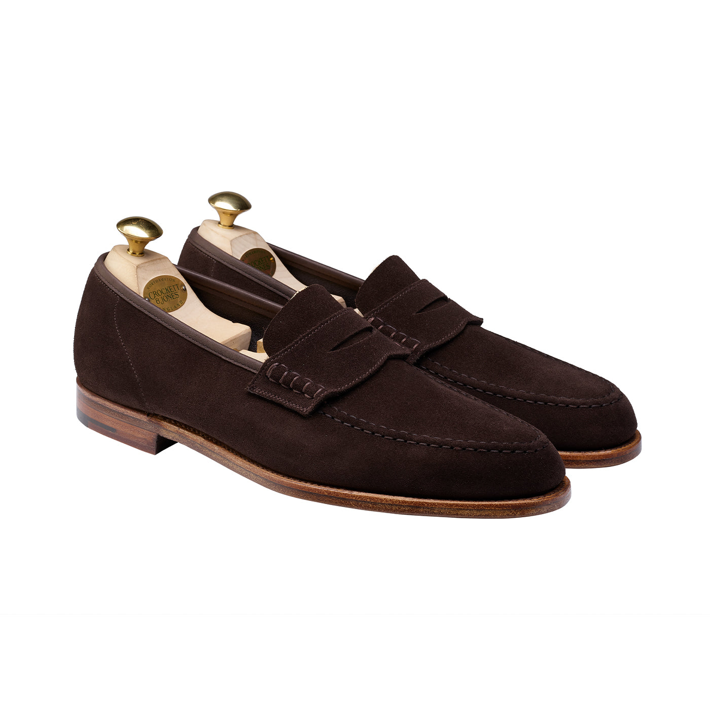 Seaton Dark Oak Suede Superflex Crockett Jones Hammargruppen