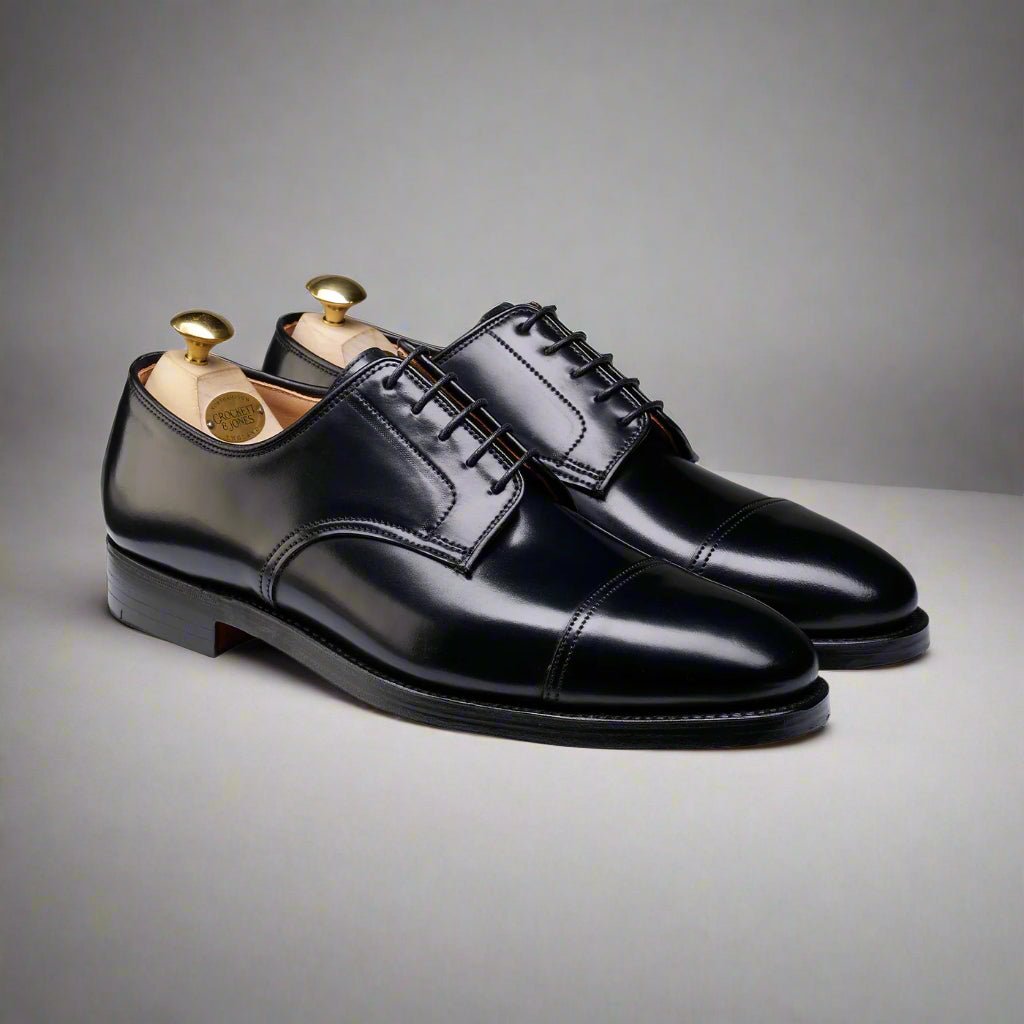 【美品】 Crockett＆Jones　Boston2　Cordovan Bradford Black Cordovan, Crockett & Jones – Hammargruppen