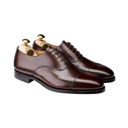 Connaught 2 Oxford, Dark Brown Burnished Calf ‘City’ Crockett & Jones - Hammargruppen