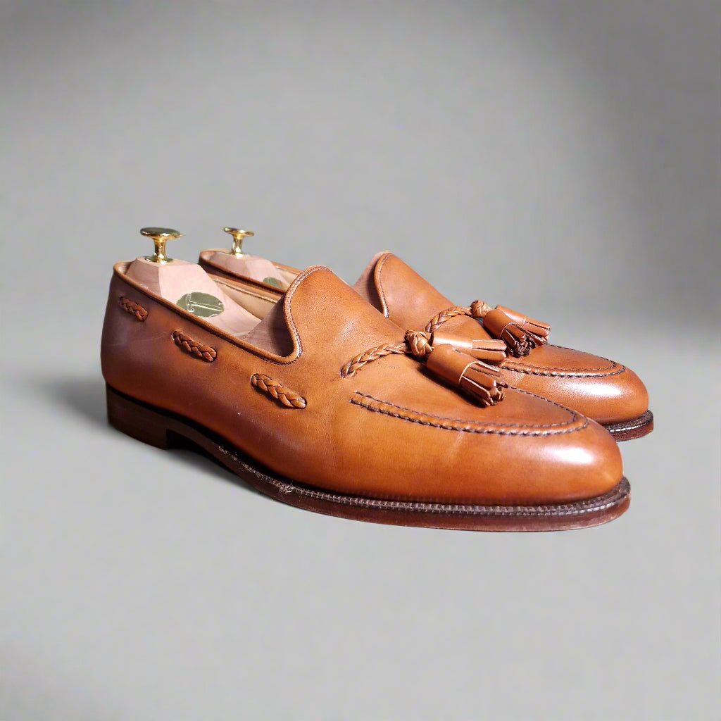 Langham II Tan Calf (9.5EX) Crockett & Jones – Hammargruppen