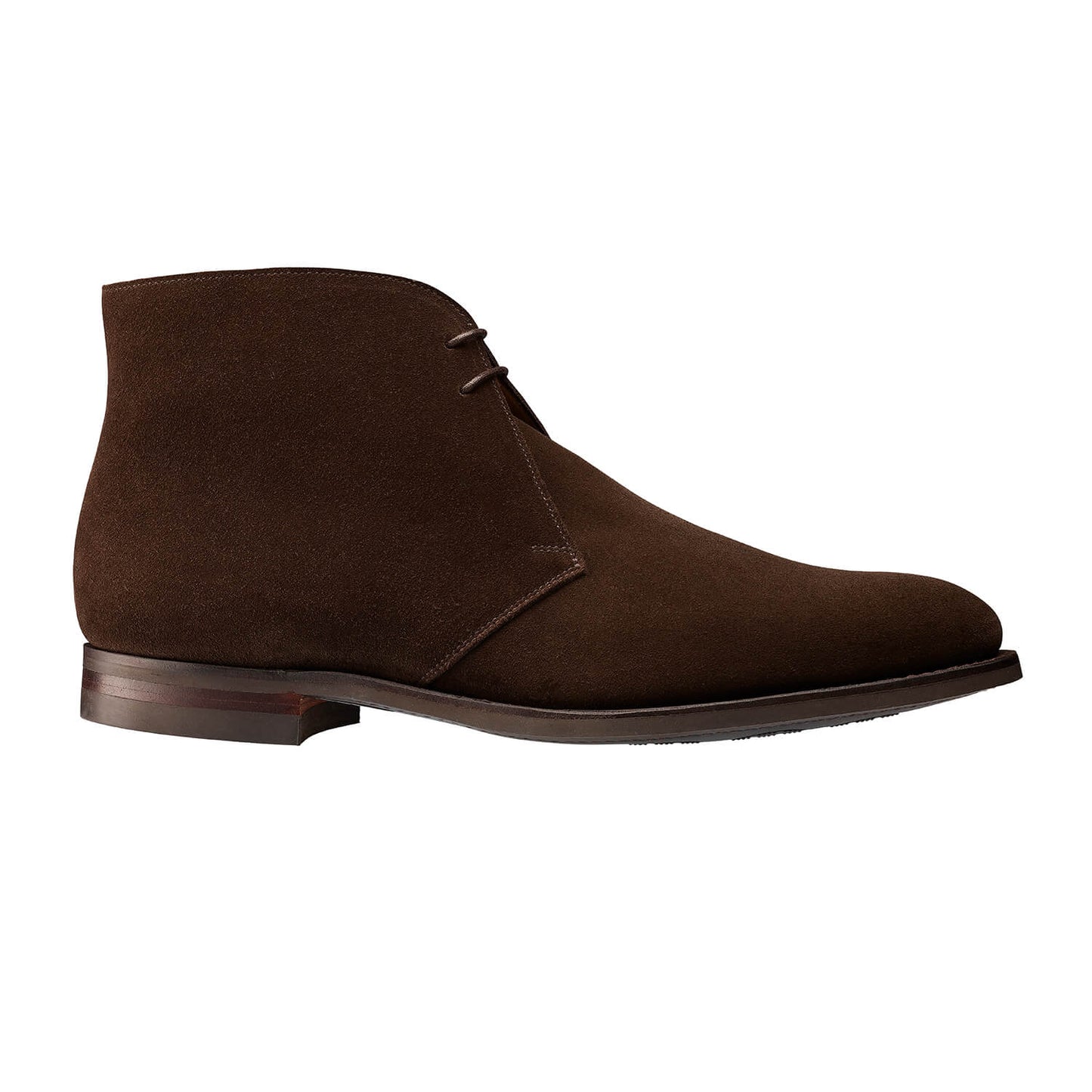 Upton Dark Oak Suede ‘City’ Crockett & Jones
