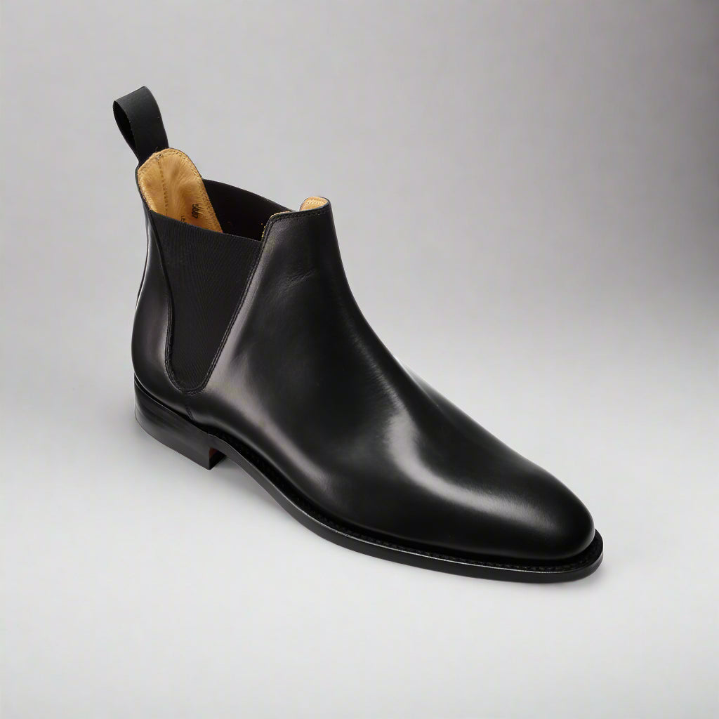 Chelsea III Black Calf, Crockett & Jones