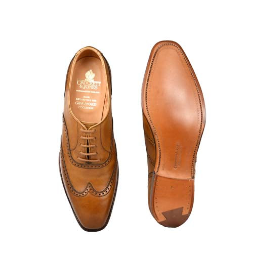 Brampton Tan Antique Calf, Crockett & Jones