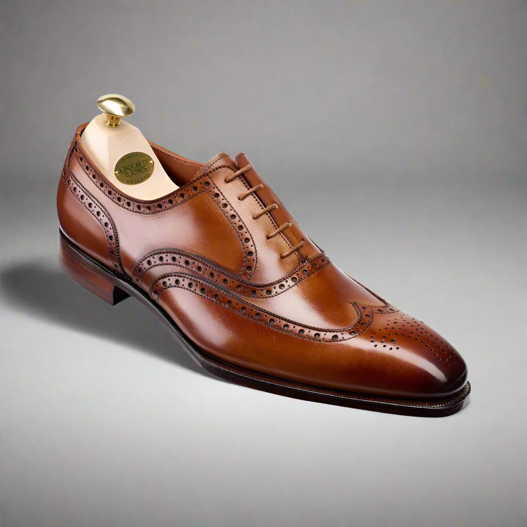 Fairford Tan Antique Calf (6E) Crockett & Jones – Hammargruppen
