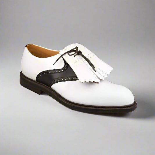 Golf Turnberry White/Brown Calf, Joseph Cheaney & Sons - Hammargruppen
