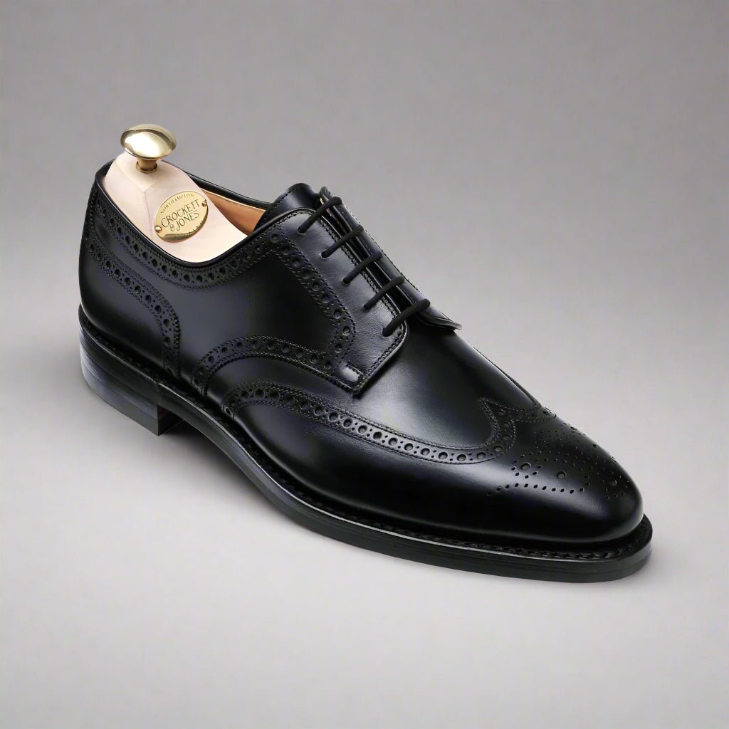 Swansea Black Calf 'Dainite' Crockett & Jones – Hammargruppen