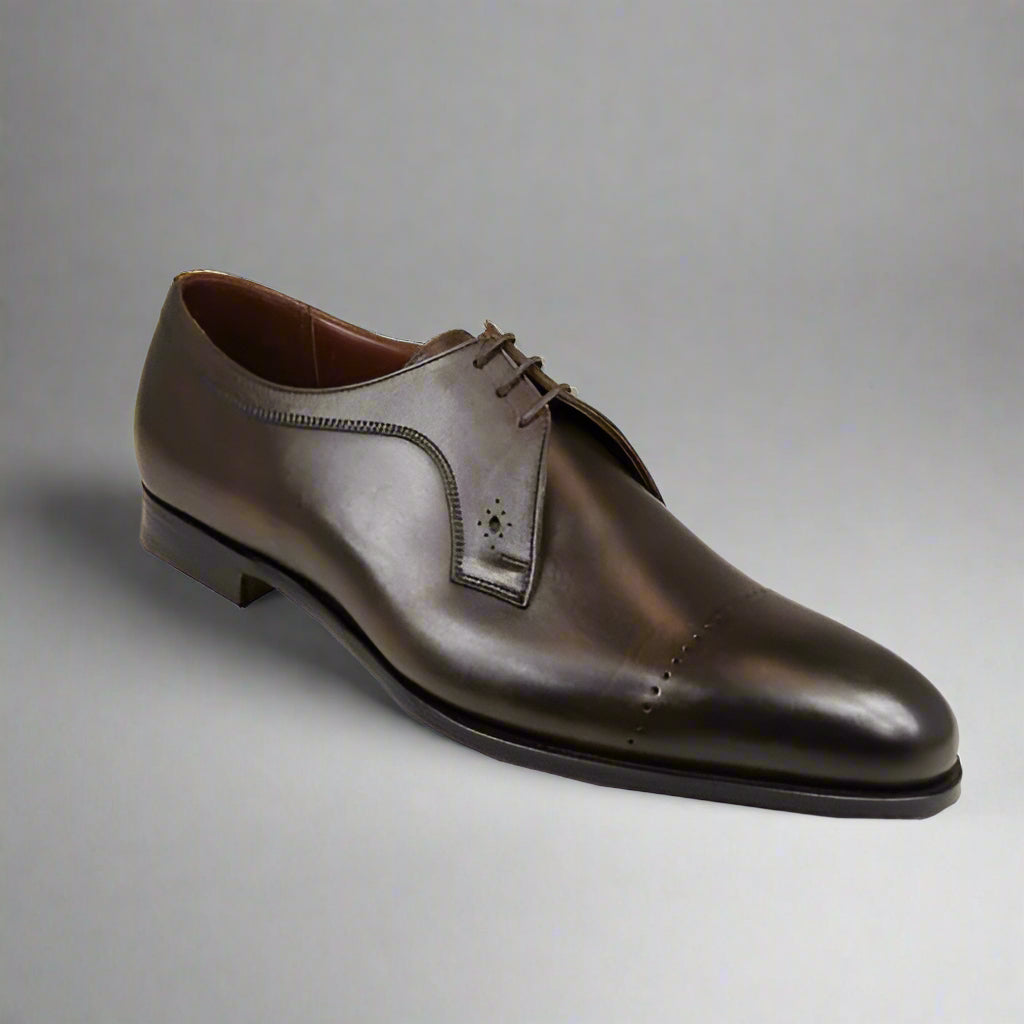 Trinity Dark Brown Calf, Crockett & Jones