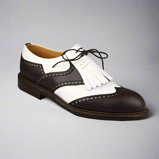 Turnberry Dark Brown/White Calf, Joseph Cheaney & Sons - Hammargruppen