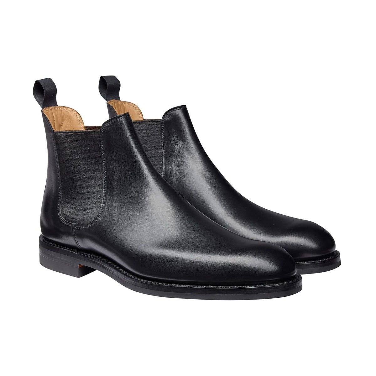 Chelsea 5 Boot, Dark Brown Wax Calf 'Dainite' by Crockett & Jones