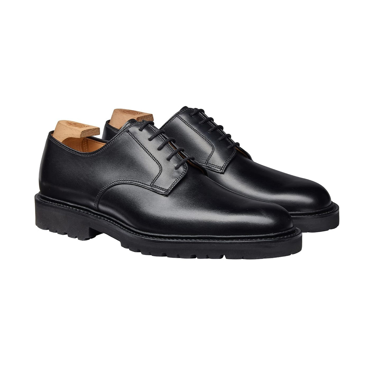 Windermere Derby, Dark Brown Suede 'Vibram' Crockett & Jones