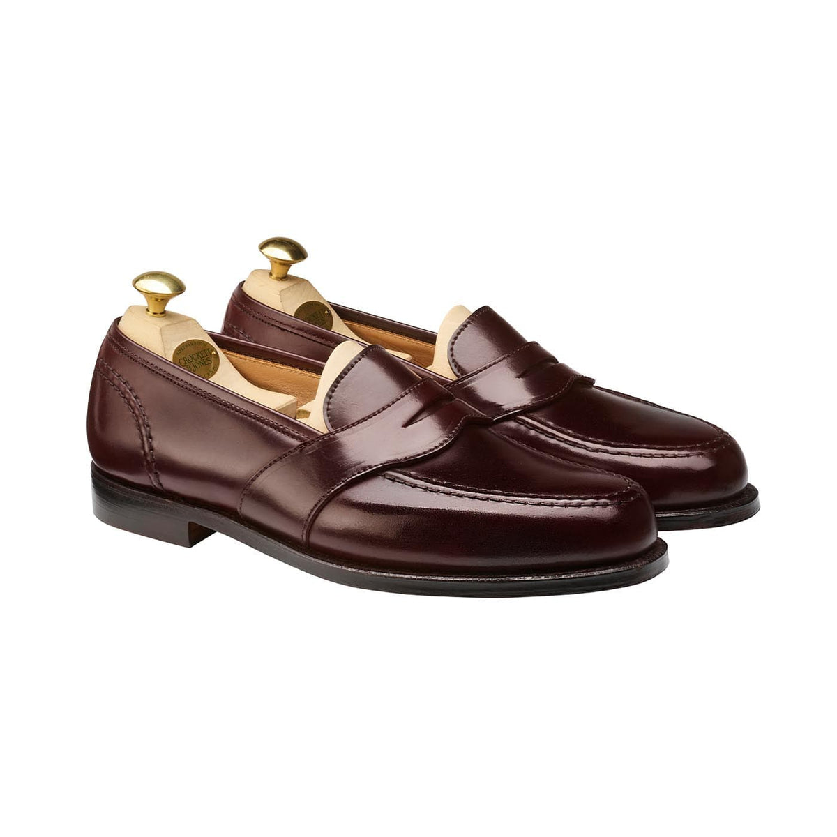 Harvard Penny Loafer, Dark Brown Cordovan, Crockett & Jones
