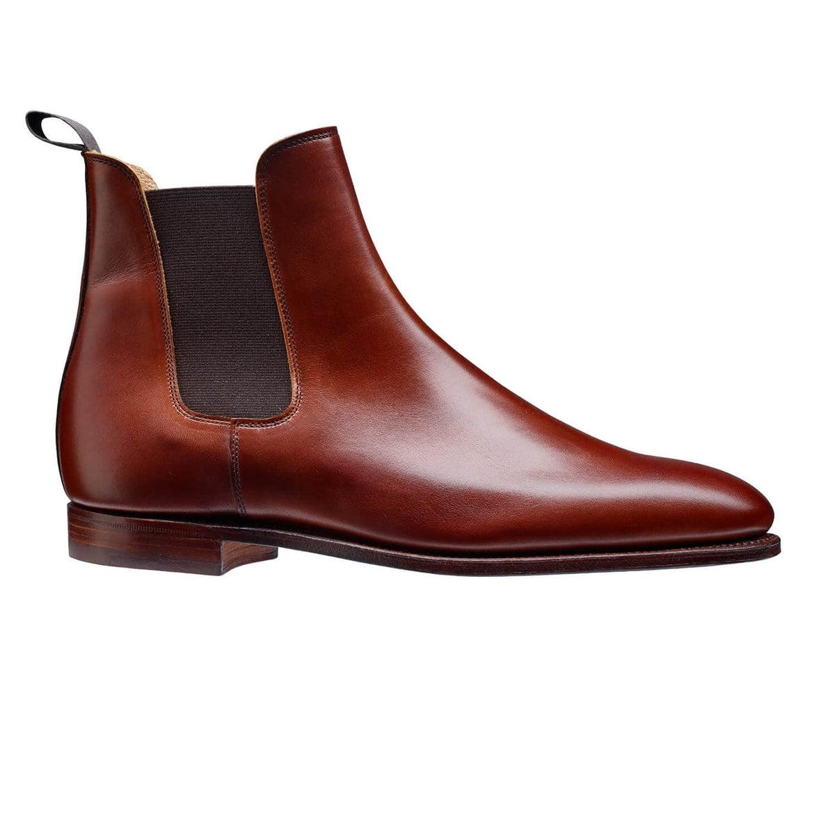 Bonnie Chelsea Boot, Chestnut Calf, Crockett & Jones