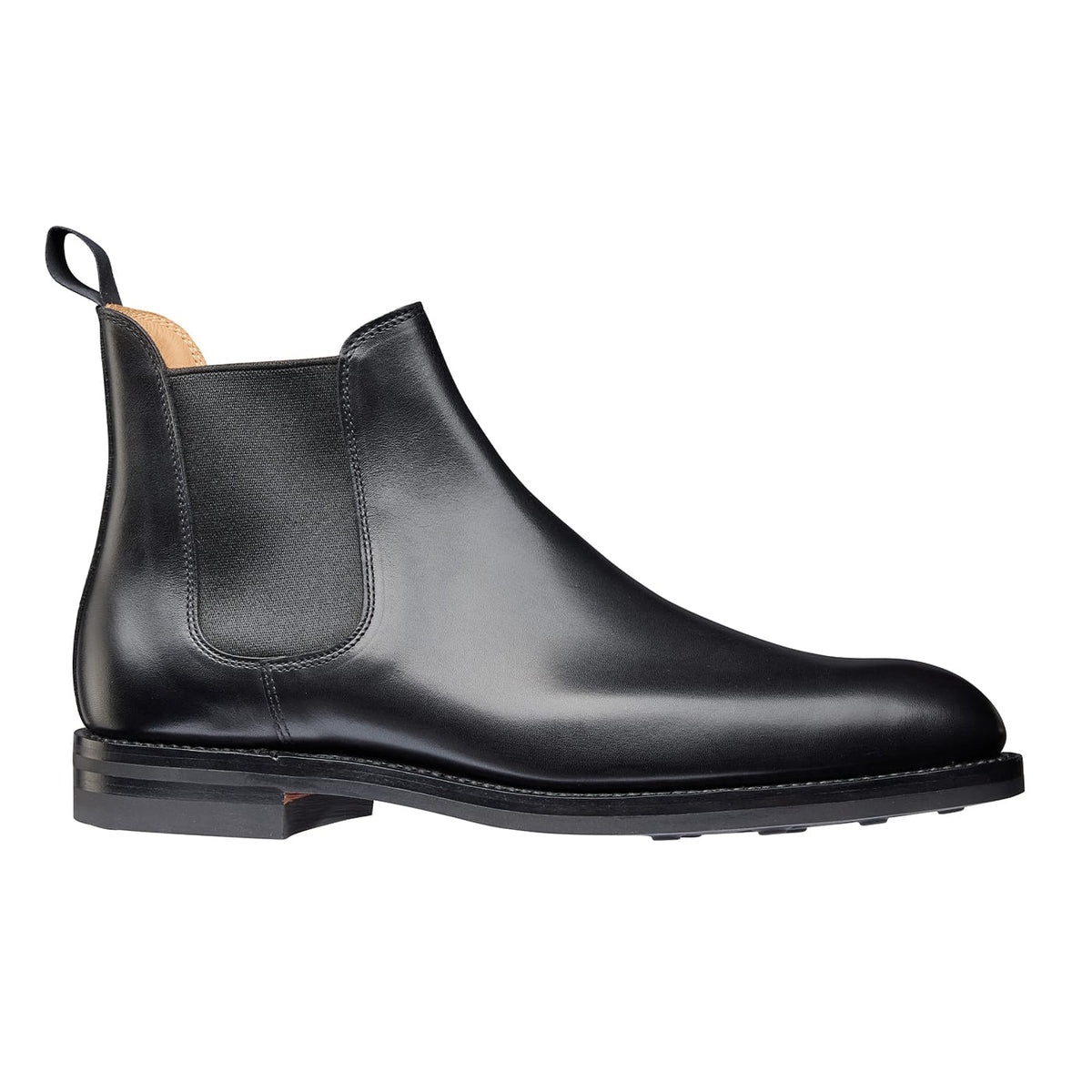 Chelsea 5 Boot, Dark Brown Wax Calf 'Dainite' by Crockett & Jones