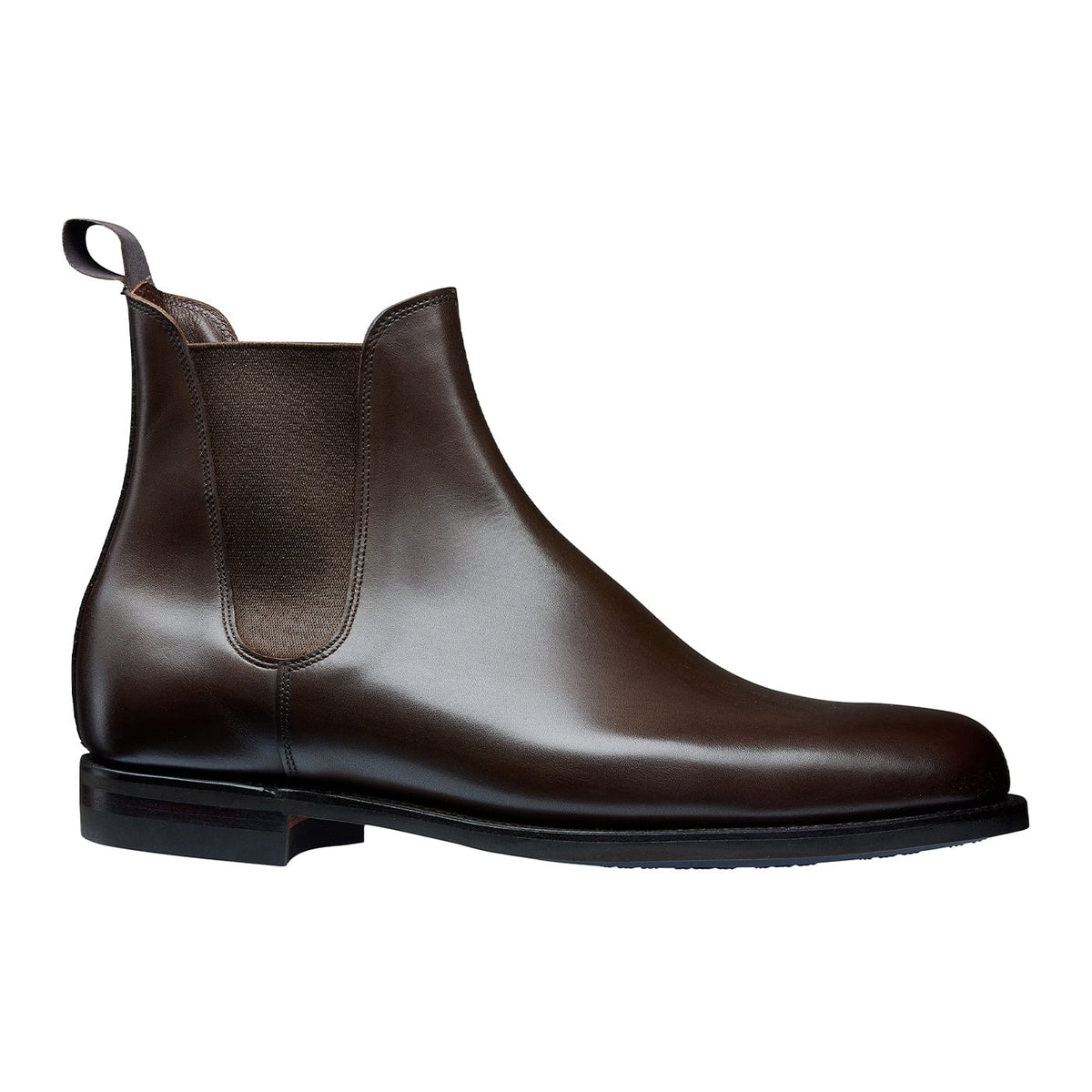 Bonnie Chelsea Boot, Black Calf, Crockett & Jones