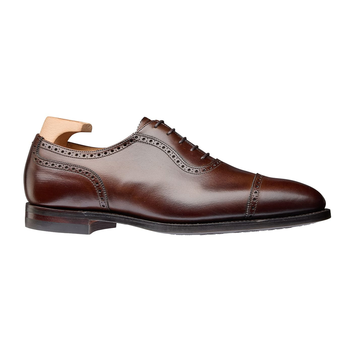 Westbourne 4 Dark Brown Calf Oxfordskor Herr – Crockett & Jones