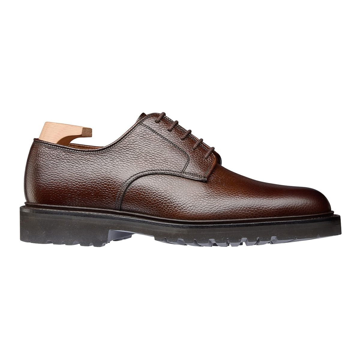 Windermere Derby, Dark Brown Suede 'Vibram' Crockett & Jones