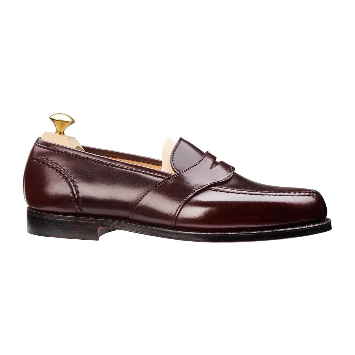 Harvard Penny Loafer, Dark Brown Cordovan, Crockett & Jones