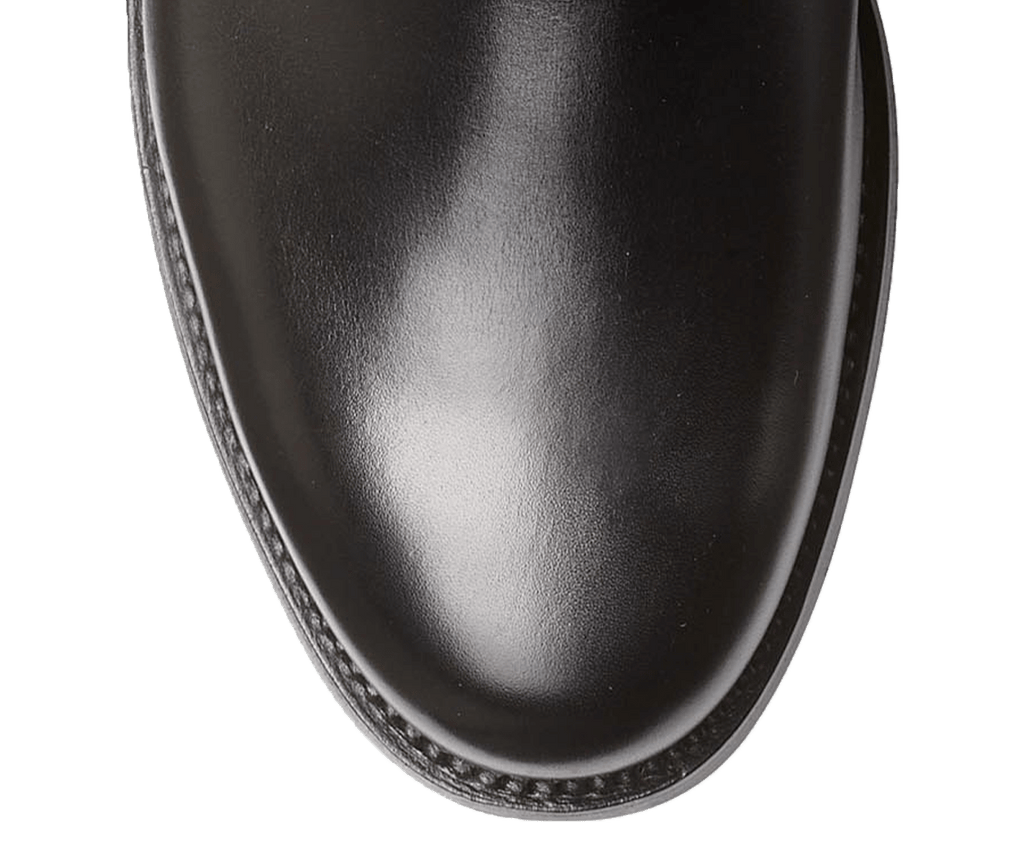 Margie Black Wax Calf Chelsea Boots Dam – Crockett & Jones