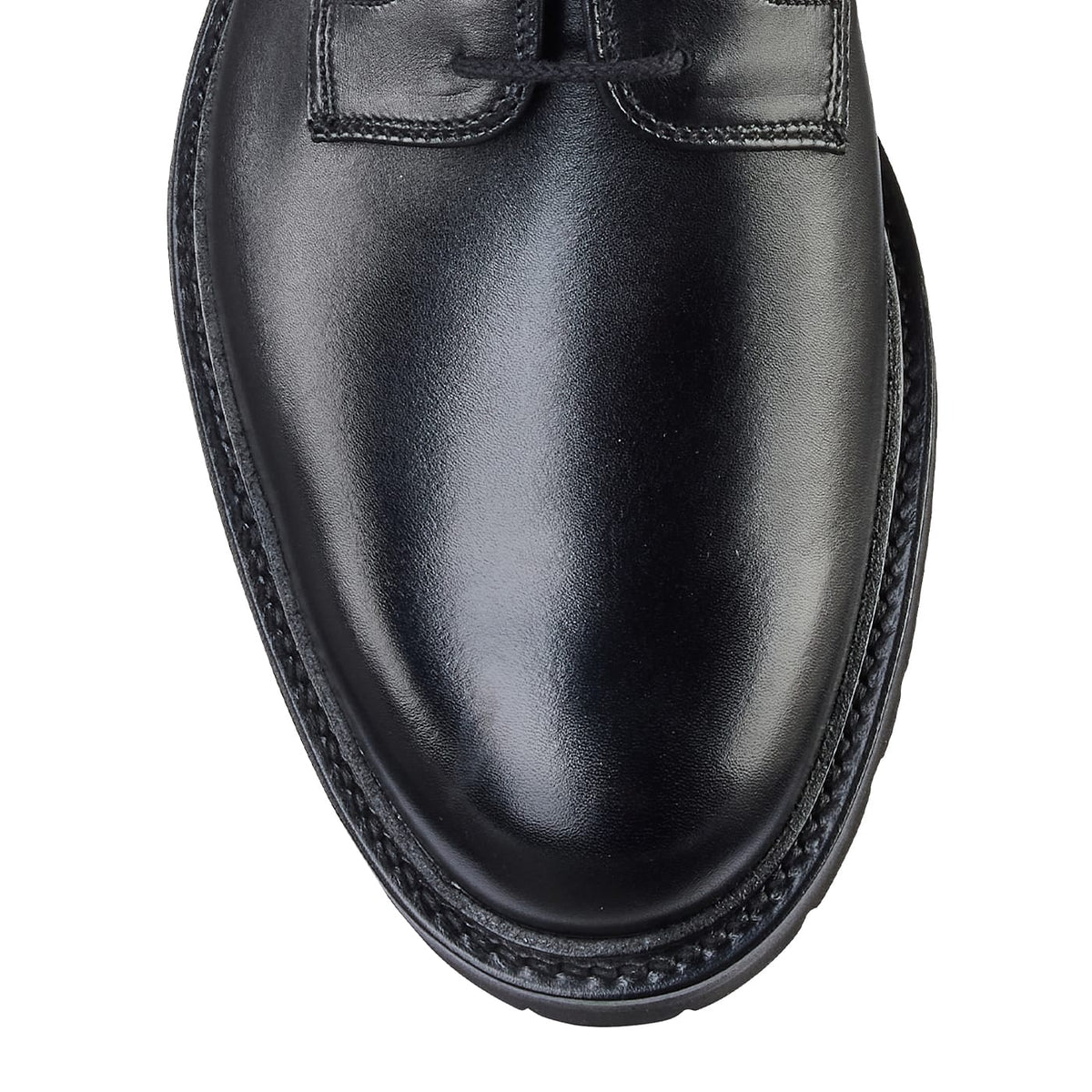 Windermere Derby, Black Calf ‘Vibram’ Crockett & Jones