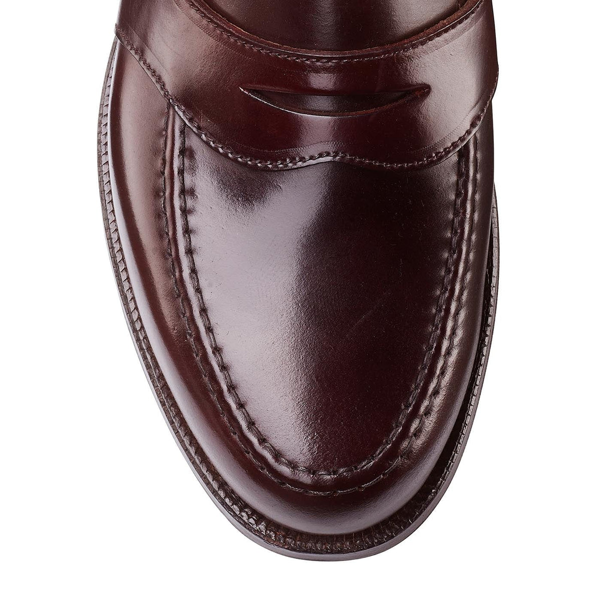 Harvard Penny Loafer, Dark Brown Cordovan, Crockett & Jones