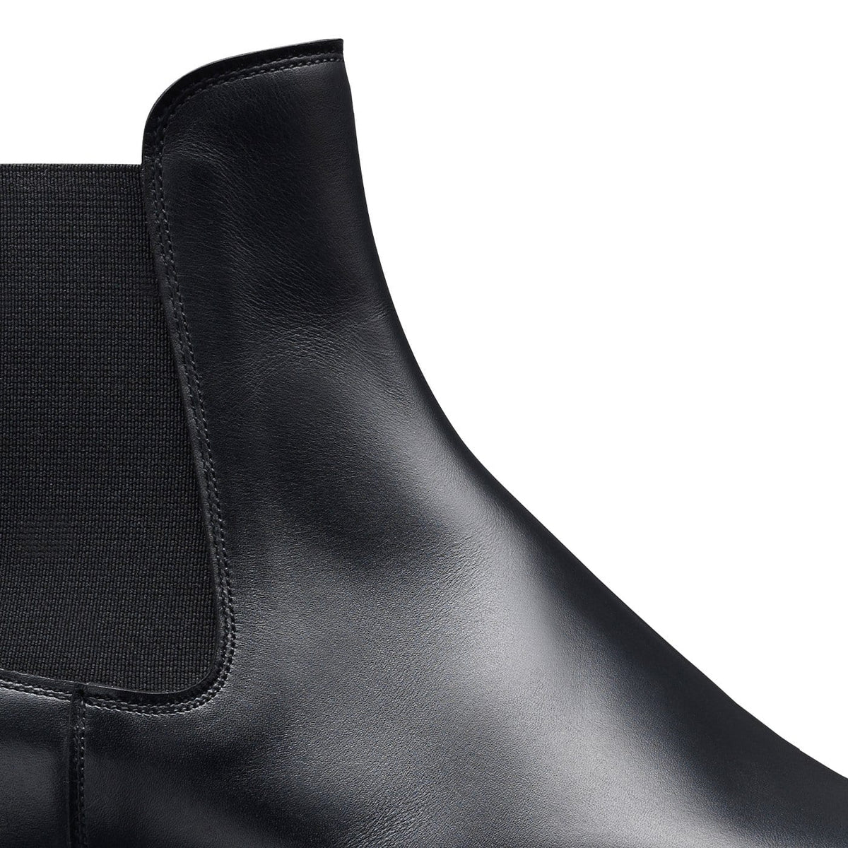 Bonnie Chelsea Boot, Black Calf, Crockett & Jones