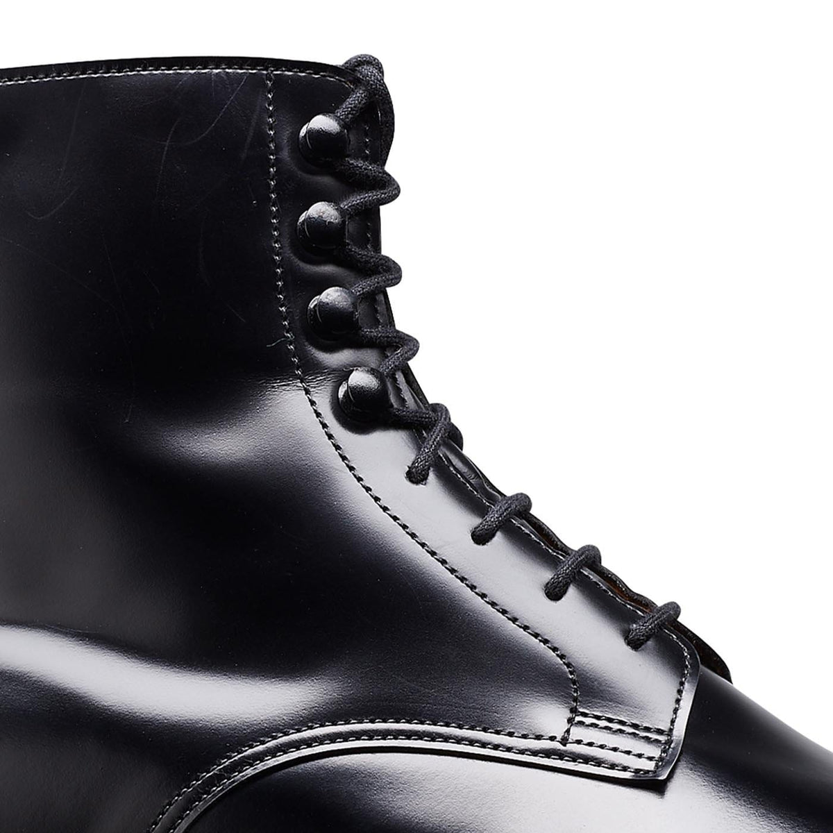 Jane Boot, Black Calf 'Vibram' Crockett & Jones