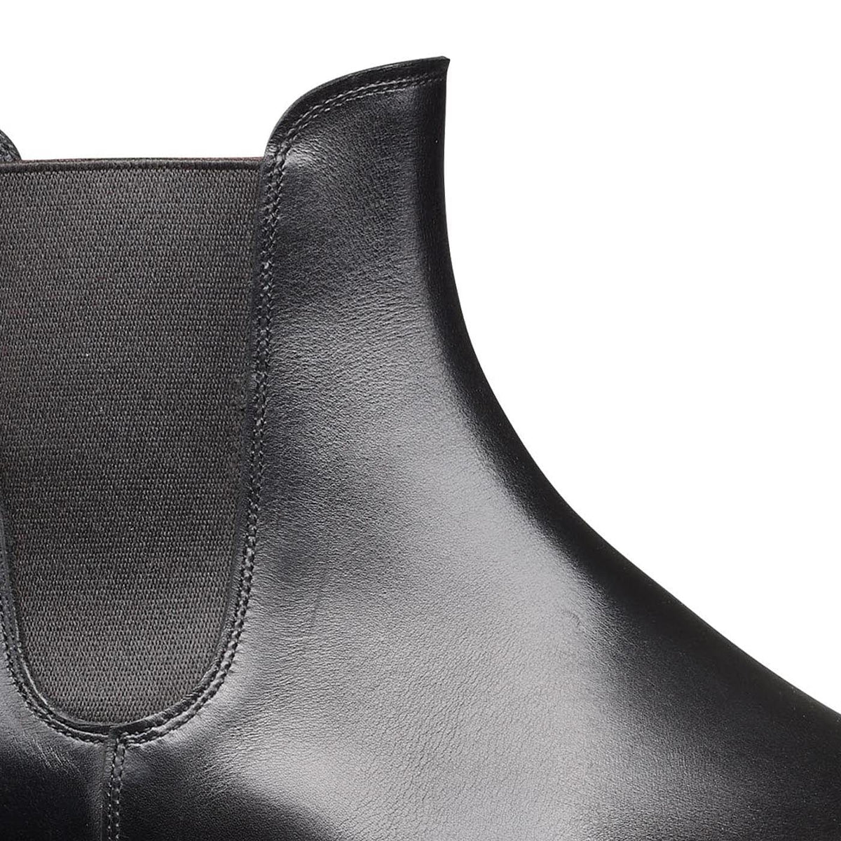 Margie Black Wax Calf Chelsea Boots Dam – Crockett & Jones