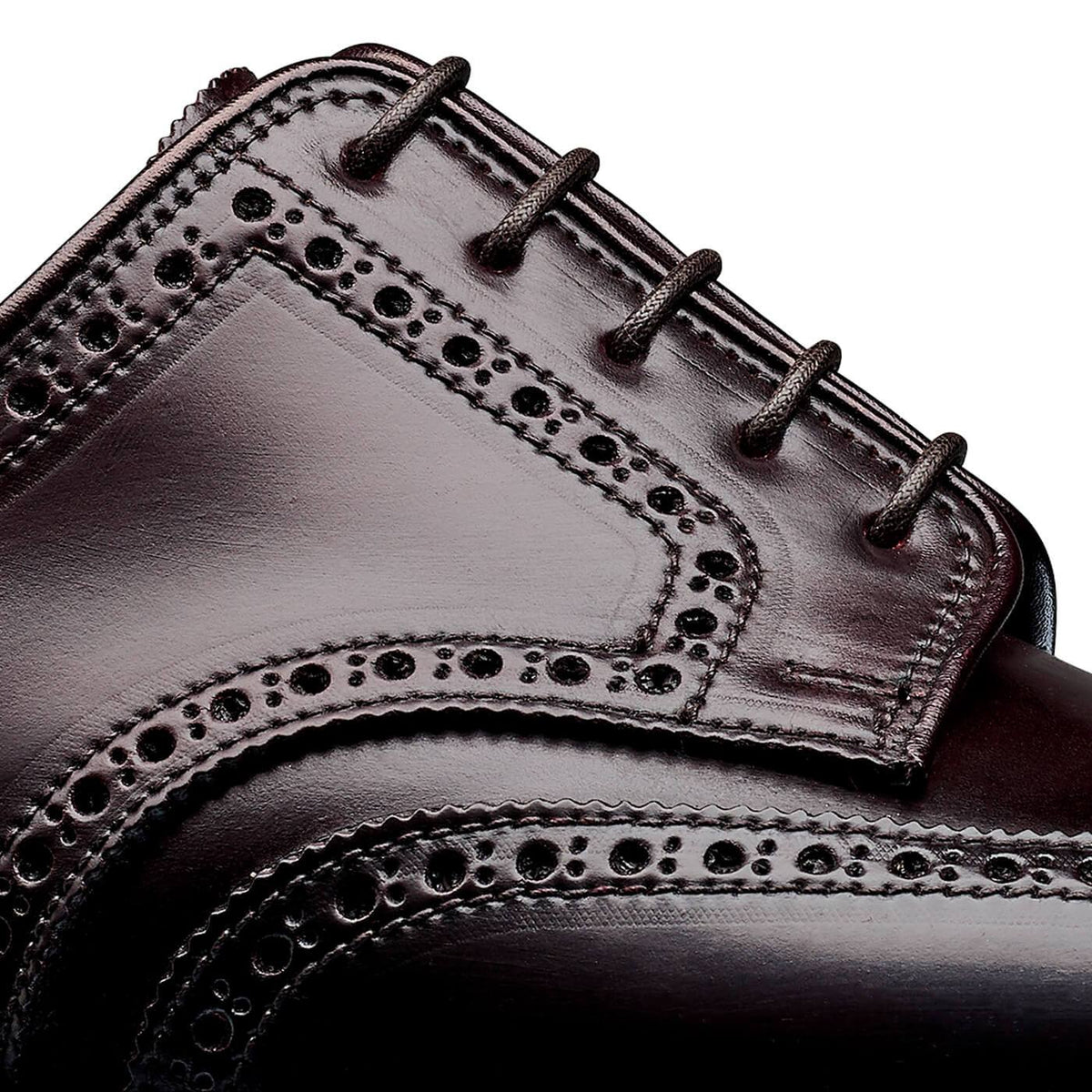 Pembroke Derby Burgundy, Shell Cordovan, Crockett & Jones