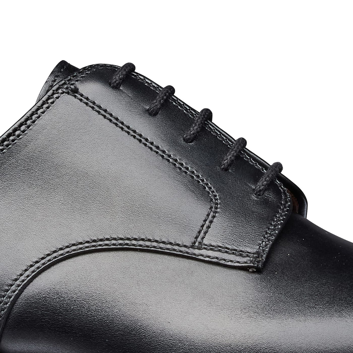 Windermere Derby, Black Calf ‘Vibram’ Crockett & Jones