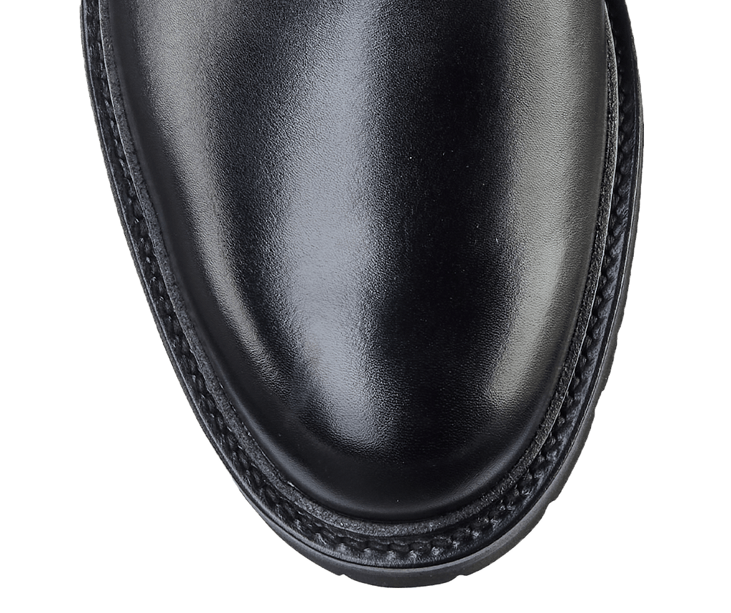Windermere Derby, Black Calf ‘Vibram’ Crockett & Jones