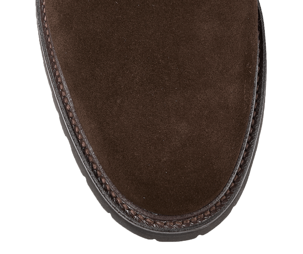 Windermere Derby, Dark Brown Suede ‘Vibram’ Crockett & Jones