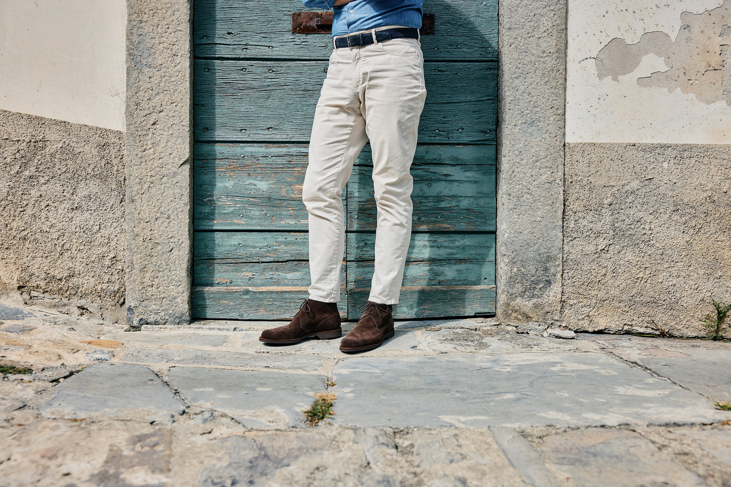 Chukka 4 Boot Dark Brown Suede ‘Wedge’ Crockett & Jones