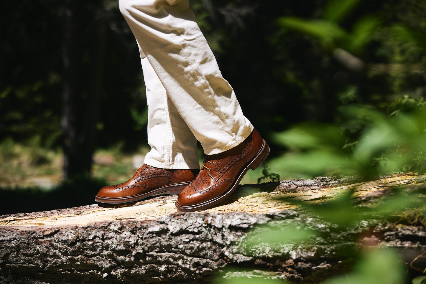 Islay Derby Boot, Tan Scotch Grain ‘Dainite’ Crockett & Jones