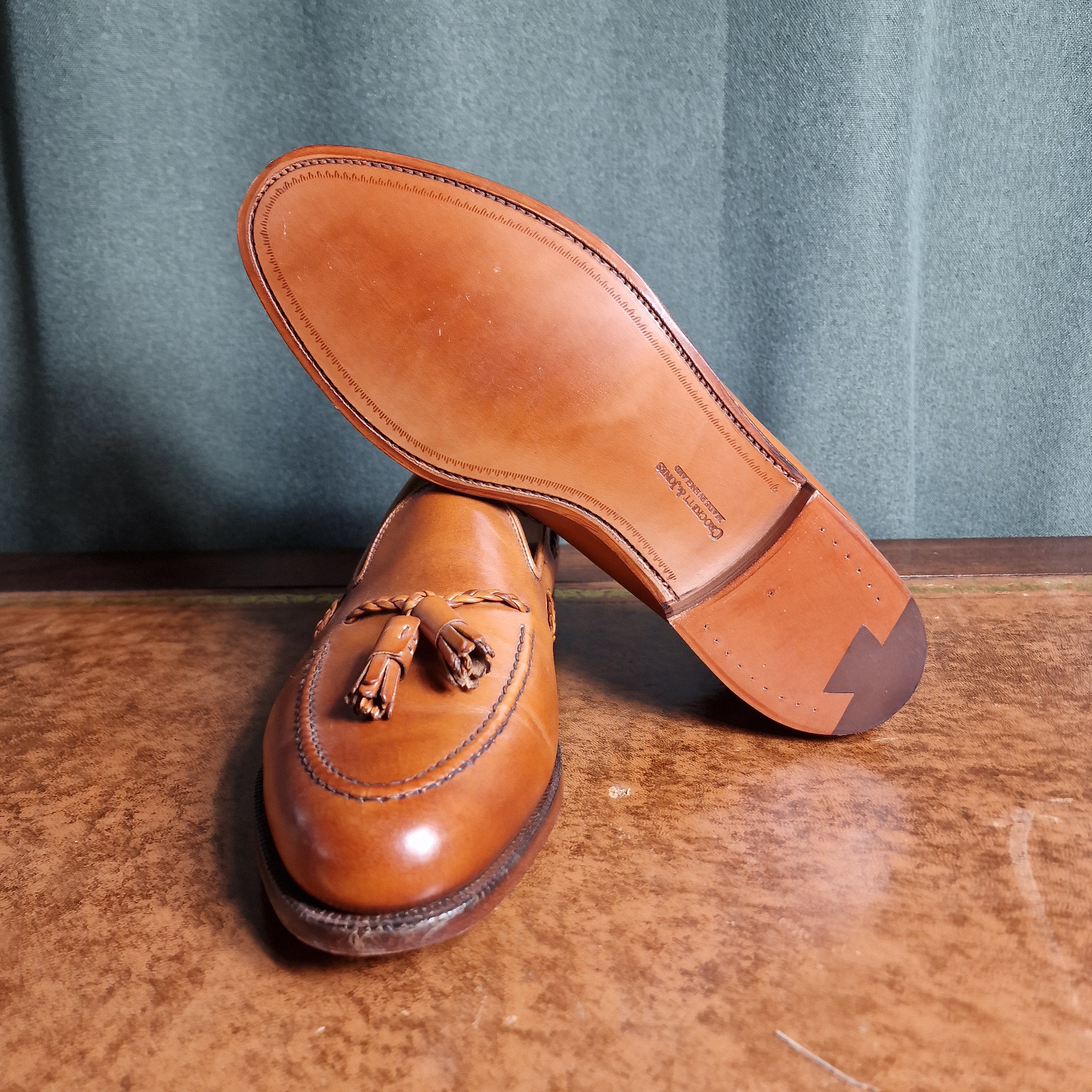 Langham II Tan Calf (9.5EX) Crockett & Jones – Hammargruppen