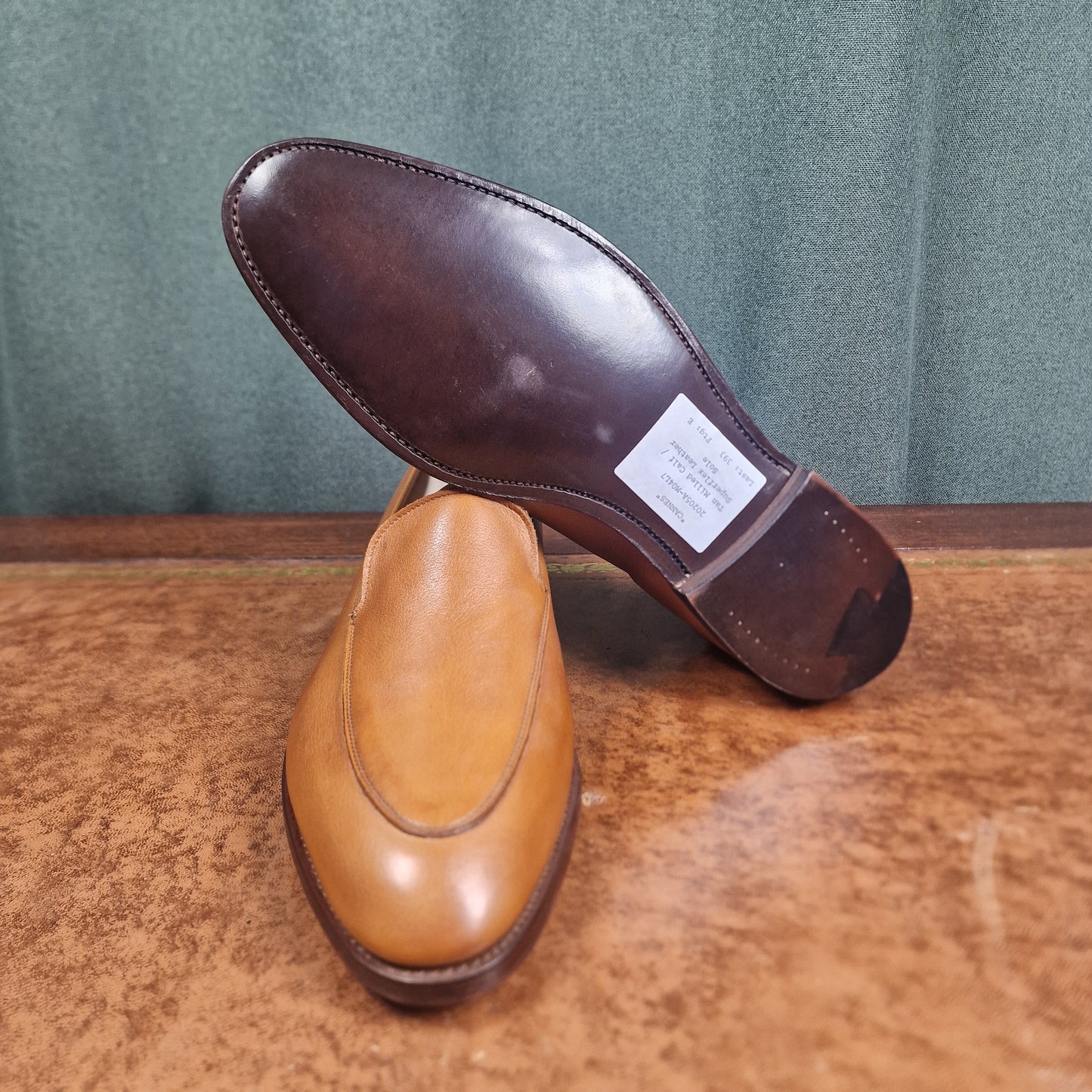 Cannes Tan Milled Calf (8,5E) Crockett & Jones