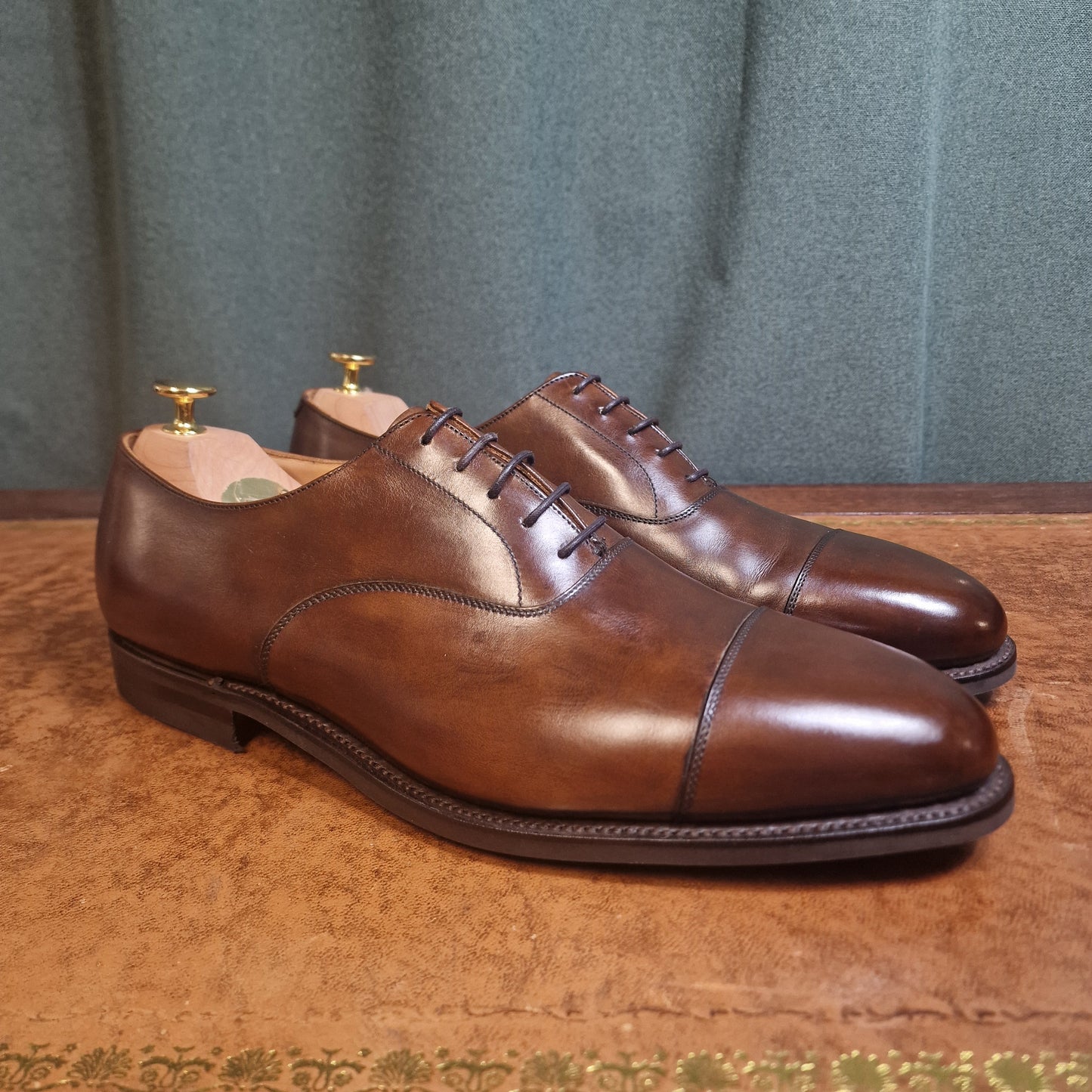 Connaught II Dark Brown Calf 'City' (10.5E) Crockett &amp; Jones