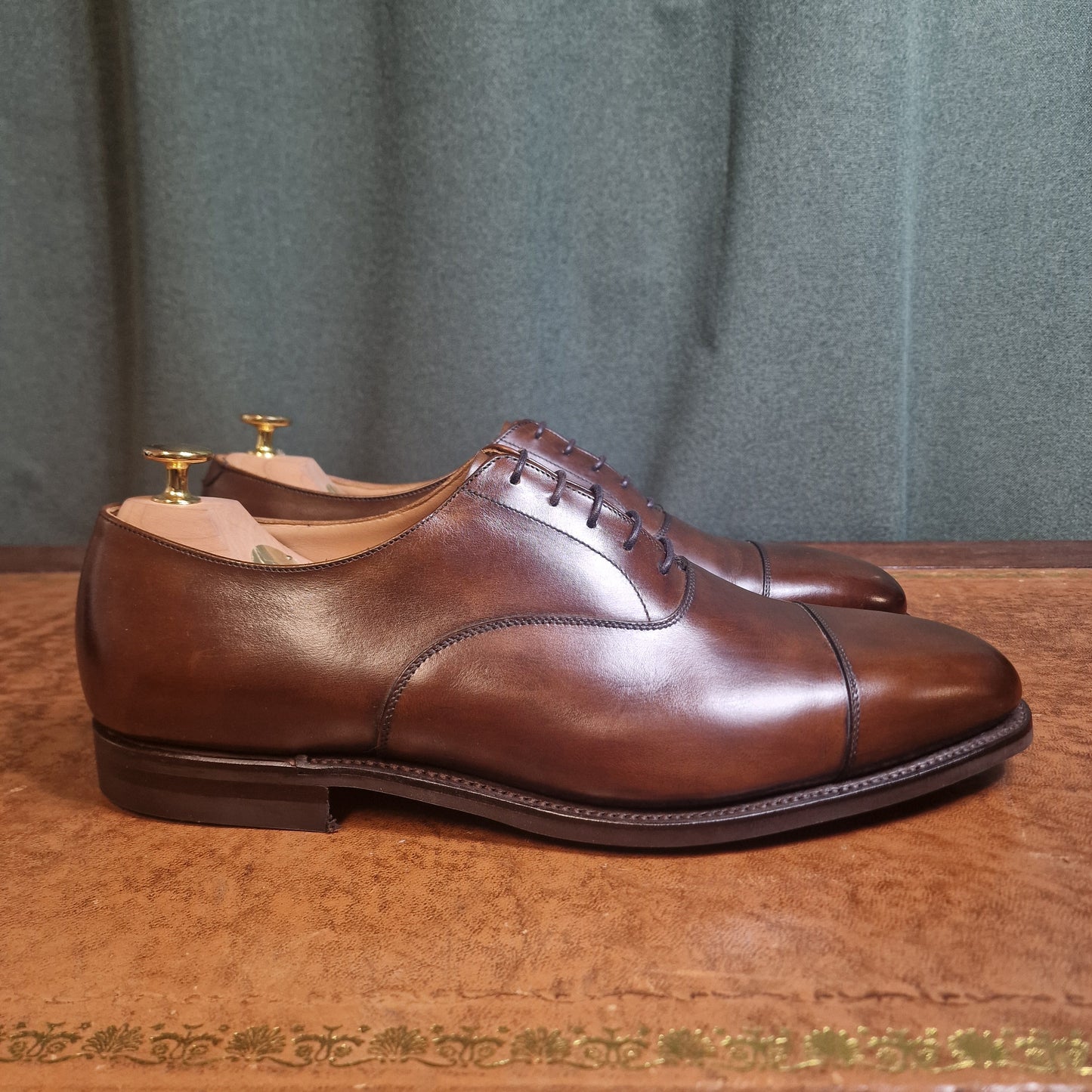 Connaught II Dark Brown Calf 'City' (10.5E) Crockett &amp; Jones