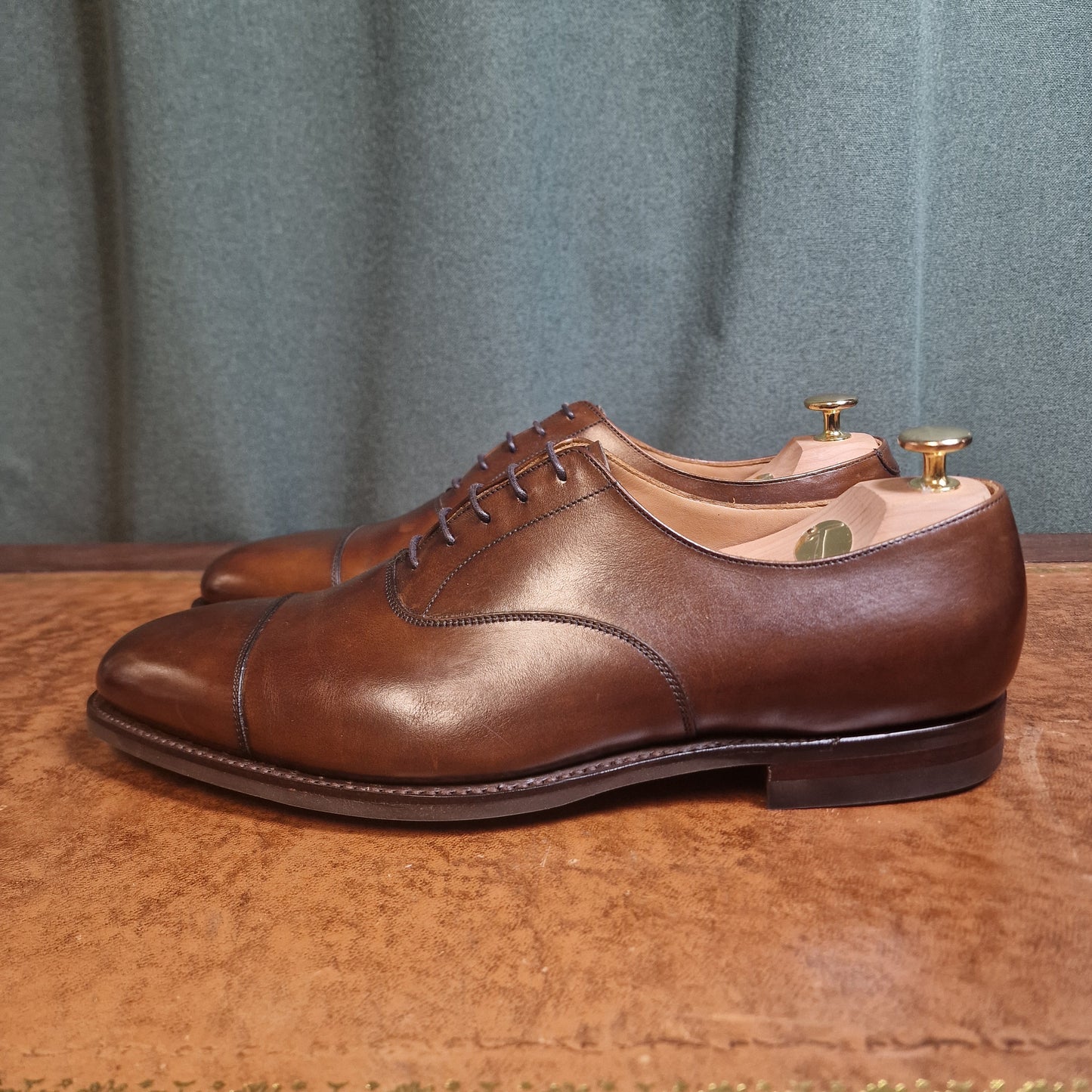 Connaught II Dark Brown Calf 'City' (10.5E) Crockett &amp; Jones