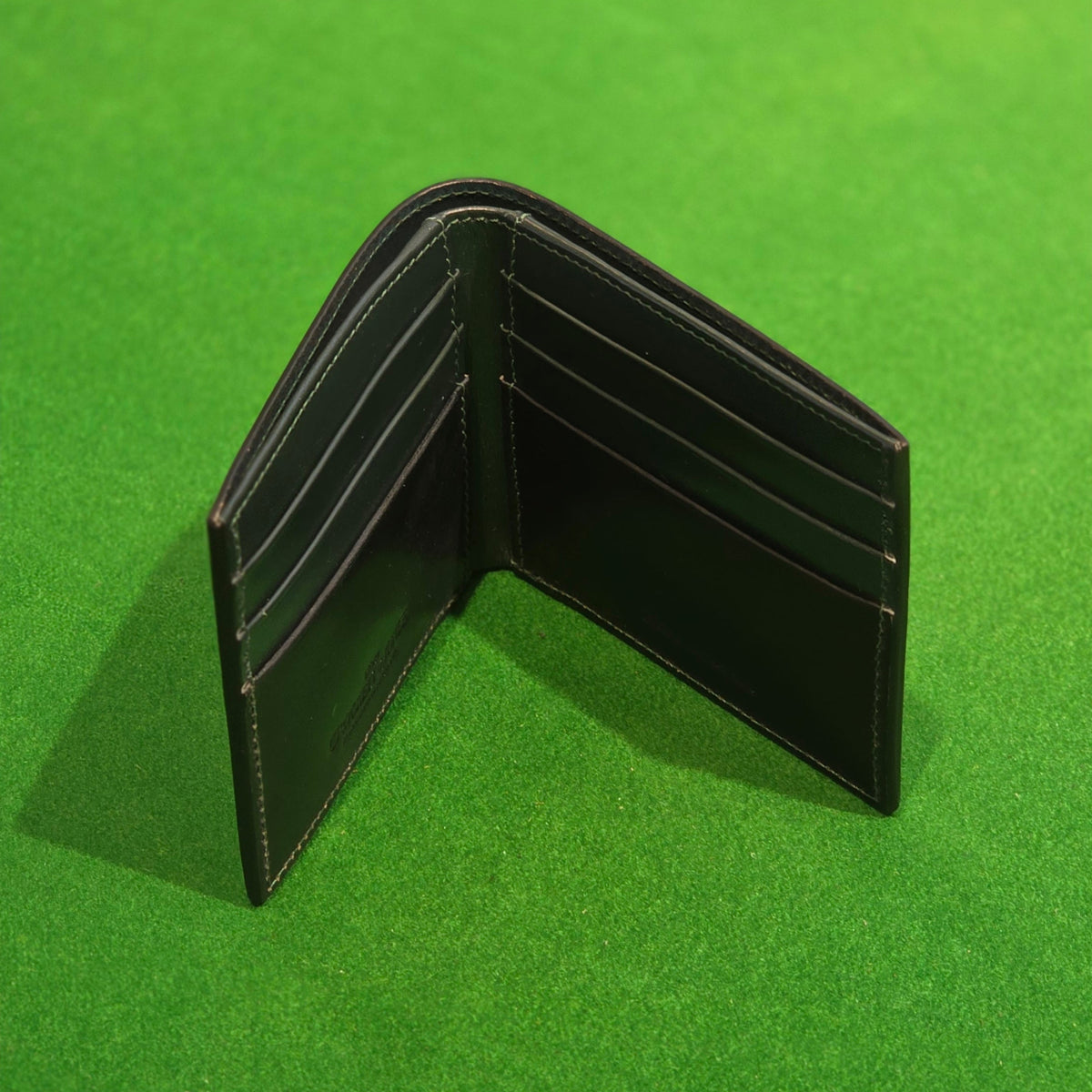 Billford Wallet – Black Shell Cordovan - Crockett & Jones