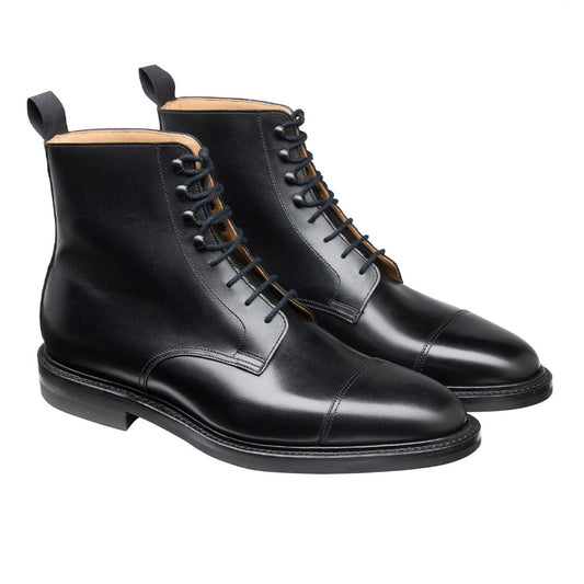 Argyll Black Wax Calf 'Dainite' Crockett & Jones
