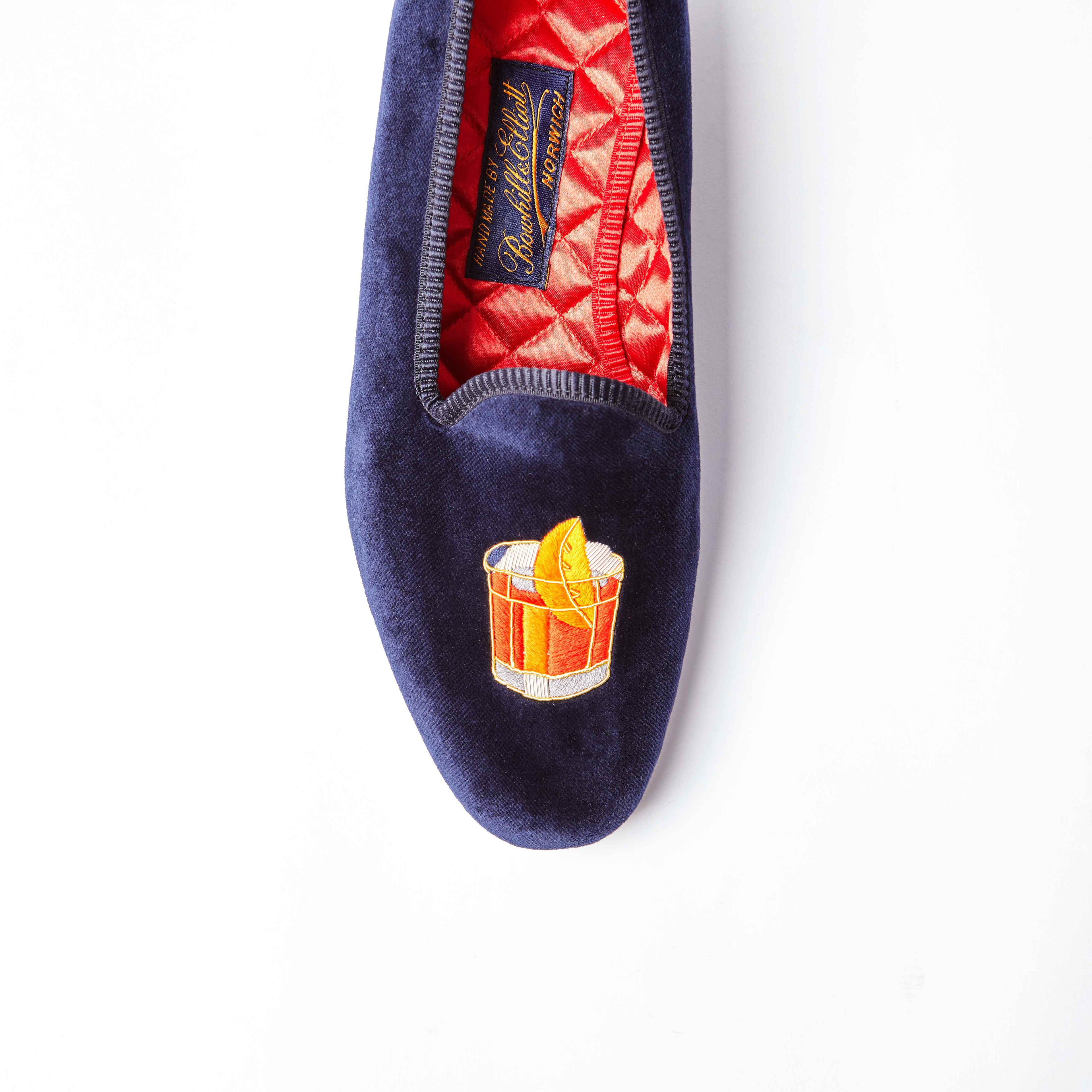 Navy Velvet Negroni Venetian Slippers – Bowhill & Elliott