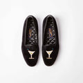 Black Velvet Martini Venetian Slippers – Bowhill & Elliott