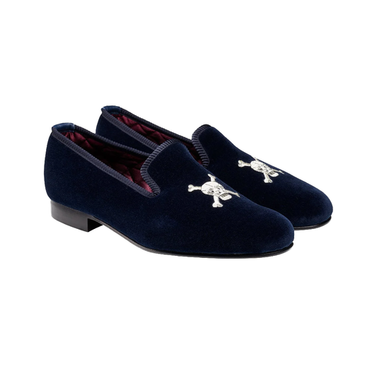 Albert Navy Skull & Crossbones, Crockett & Jones