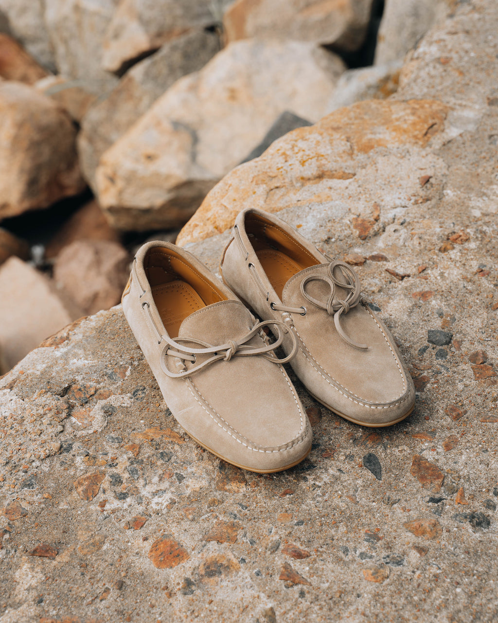 Moccassins Khaki Suede, Ludwig Reiter