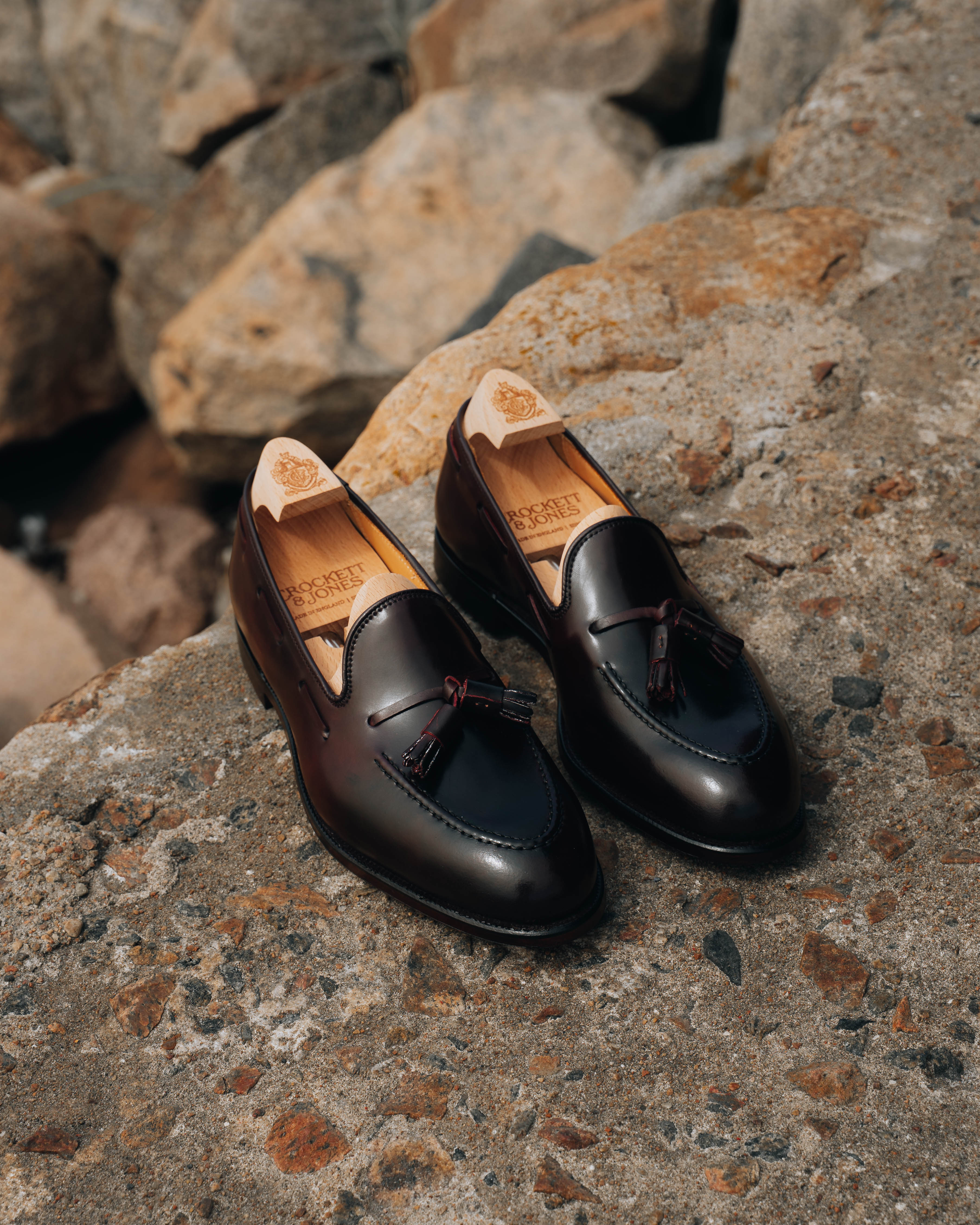 Tassel Loafer herr i burgundy cordovan – Cavendish II | Crockett & Jones