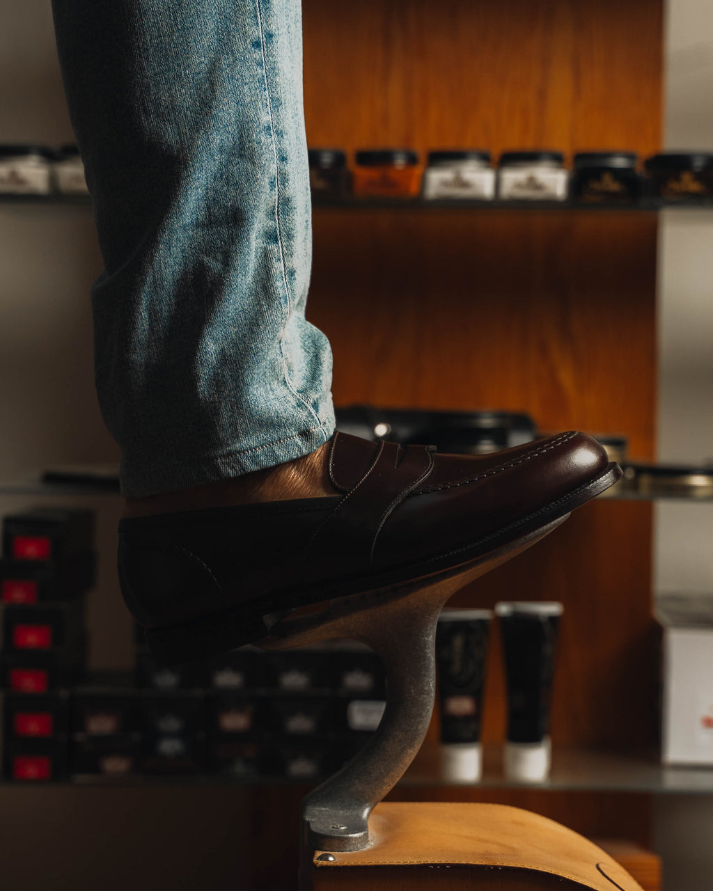 Yale Penny Loafer, Burgundy Cordovan, Crockett & Jones