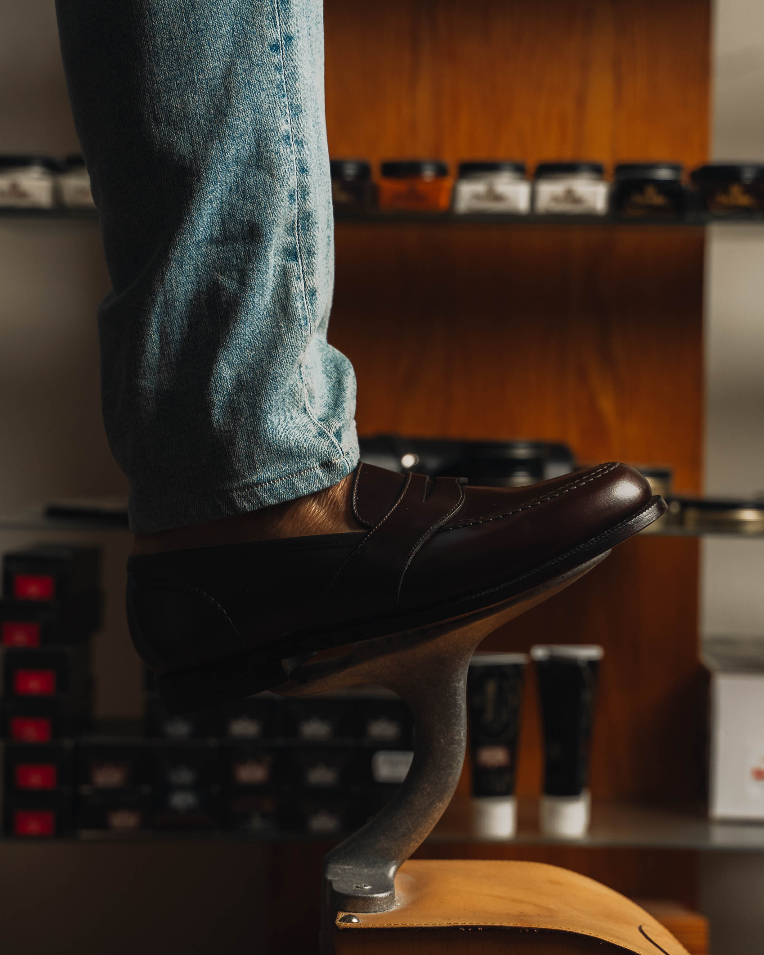 Yale Penny Loafer, Burgundy Cordovan, Crockett & Jones
