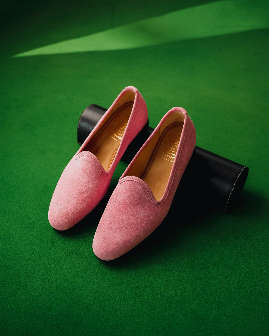 Venetian Pink Suede – Pink Suede Mules | Bowhill & Elliott